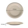 7 inch bagasse round plate