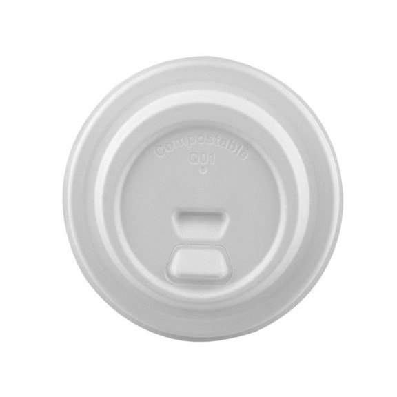 compostable coffee cup lids | bagasse lids for hot and cold beverages