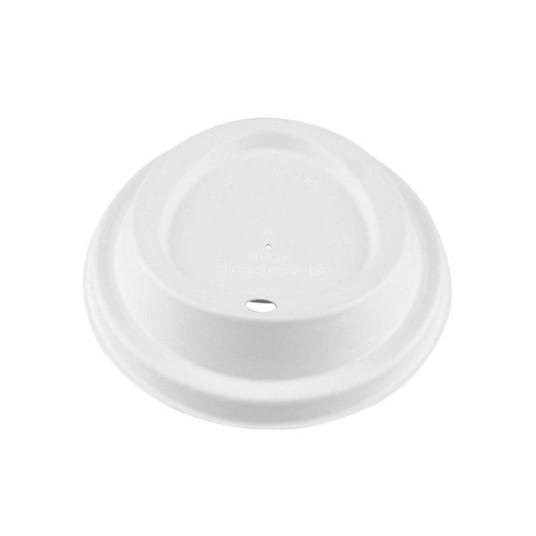 compostable coffee cup lids | bagasse lids for hot and cold beverages