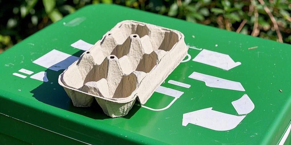 are egg cartons recyclable