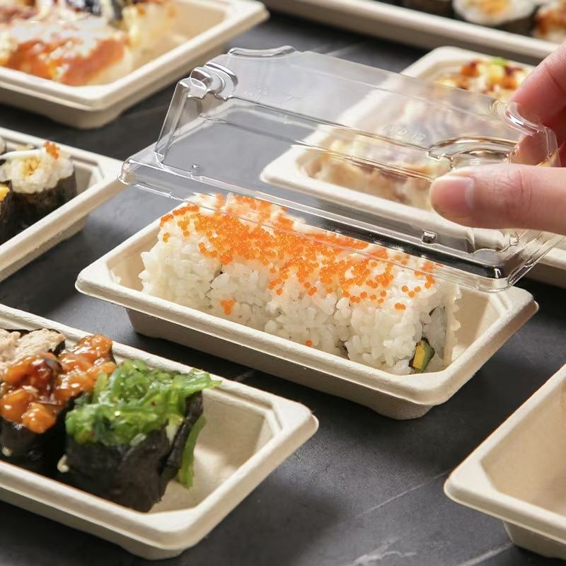 bagasse sushi containers