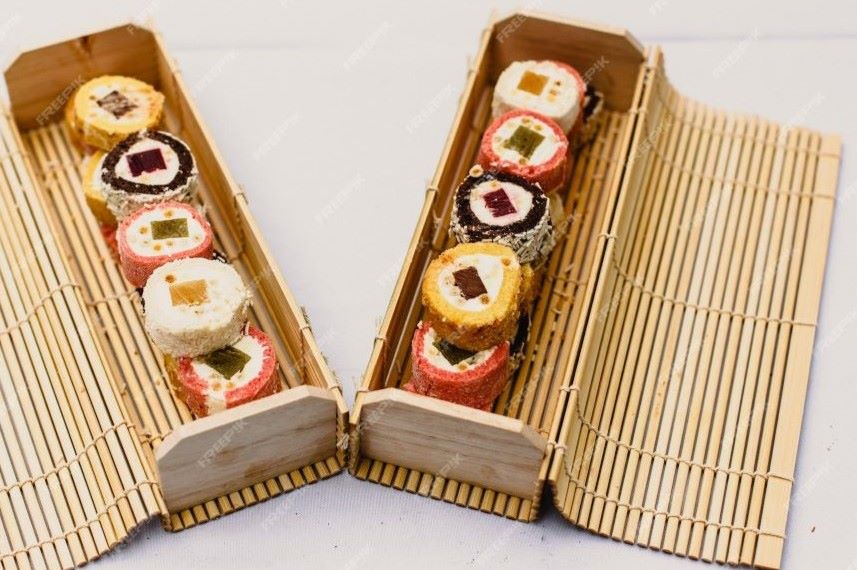 bamboo sushi containers