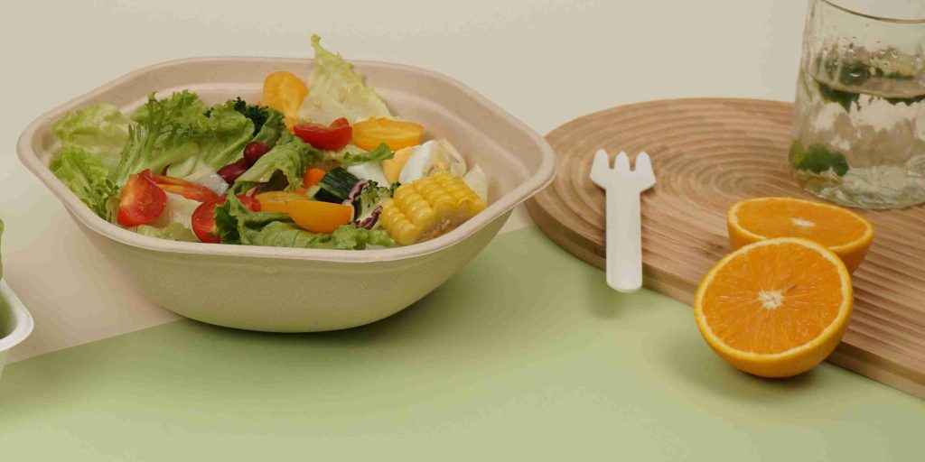 custom bagasse bowl
