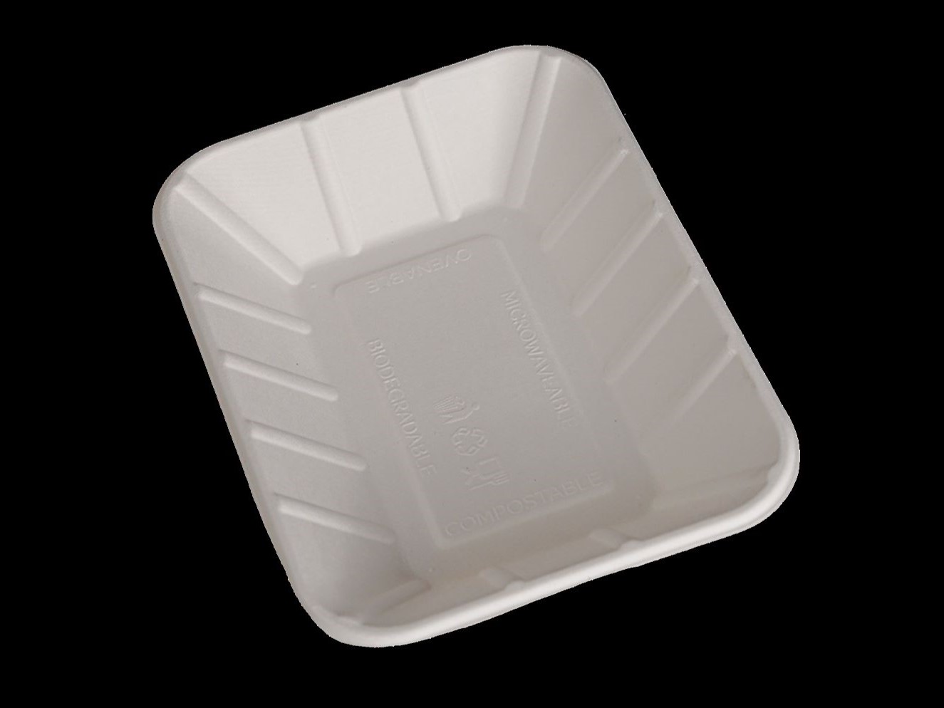 bagasse produce trays – for meat, fruit & vegetable packaging