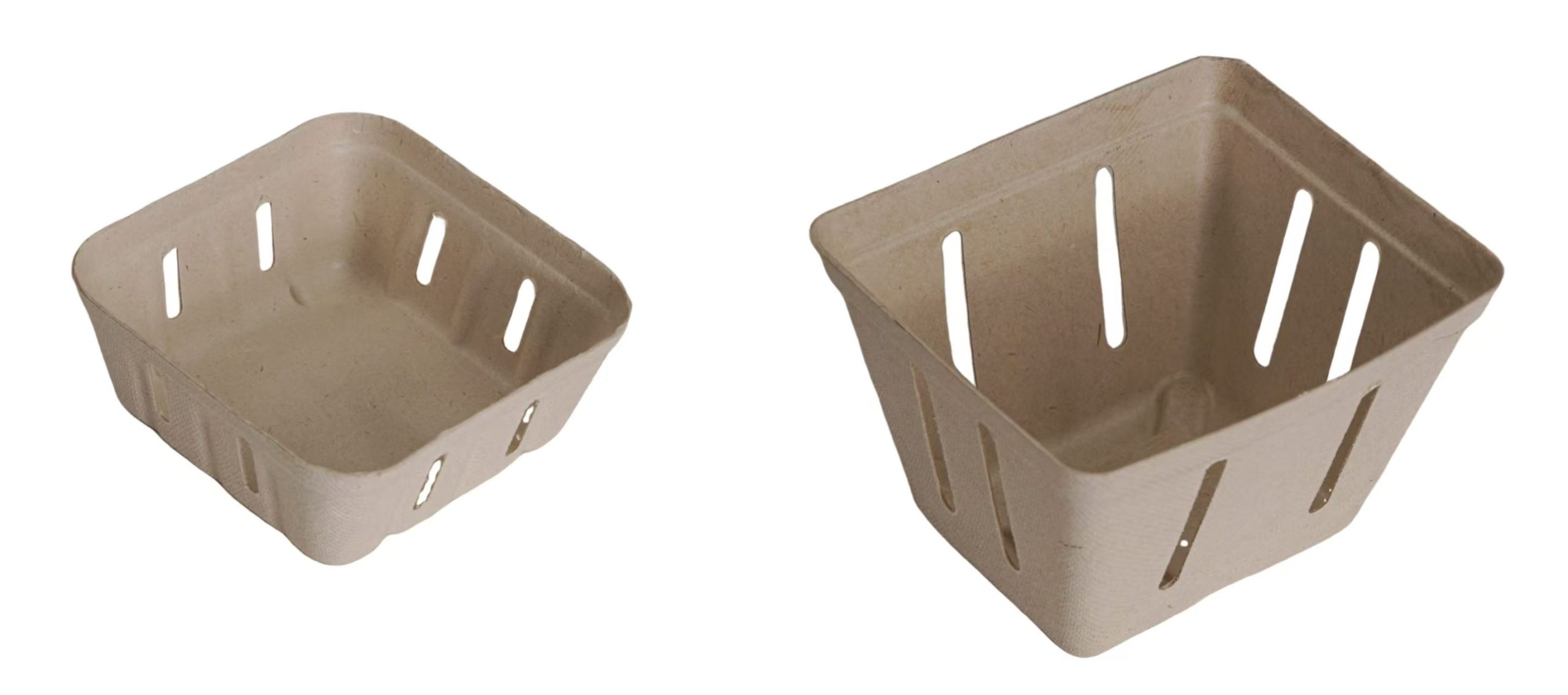 innature pack's standard molded pulp berry baskets