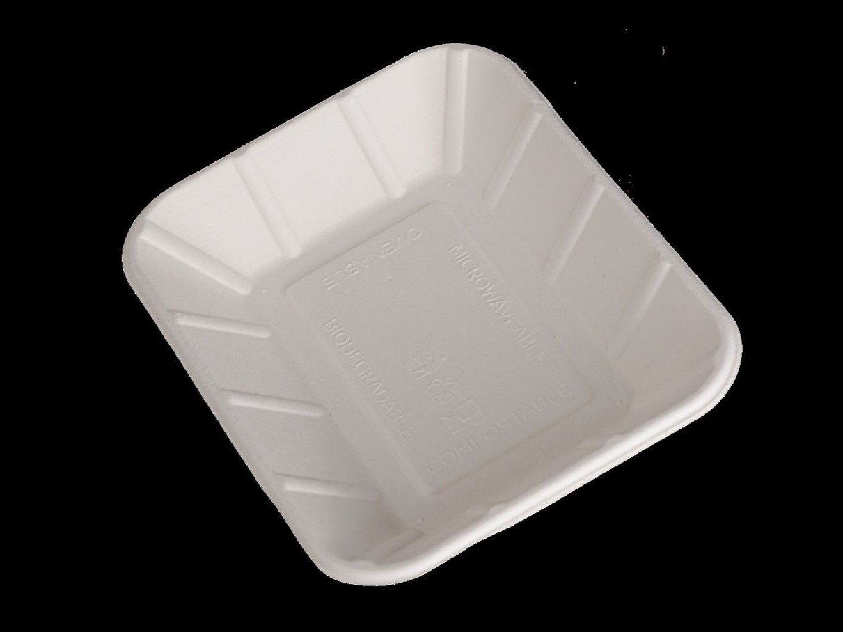 bagasse produce trays – for meat, fruit & vegetable packaging