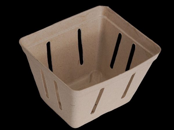 pulp fiber berry baskets – vented fruit containers for fresh produce
