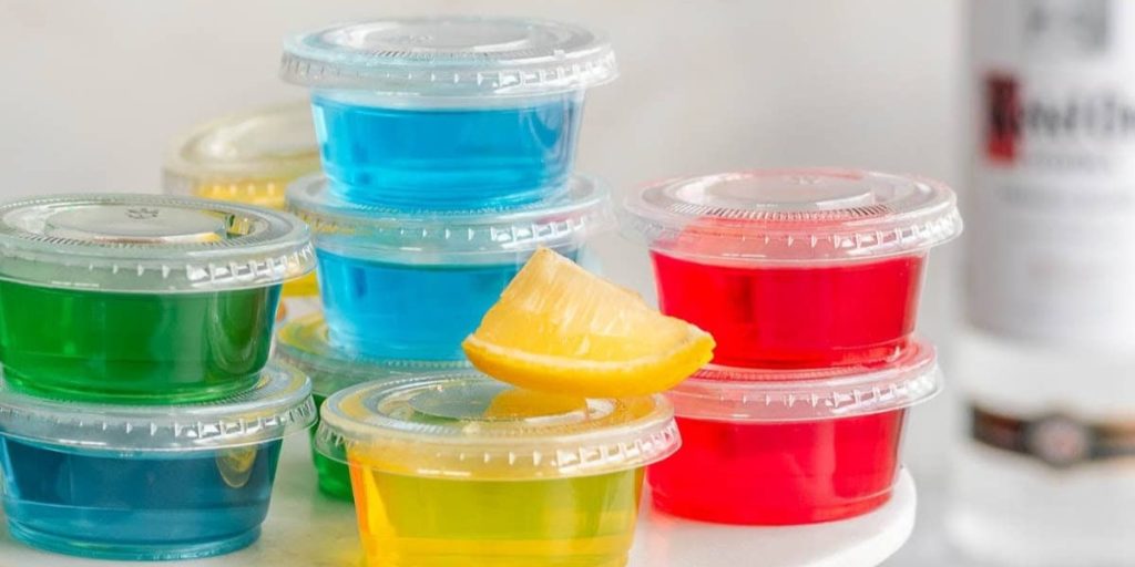 do jello shot cups need lids 1
