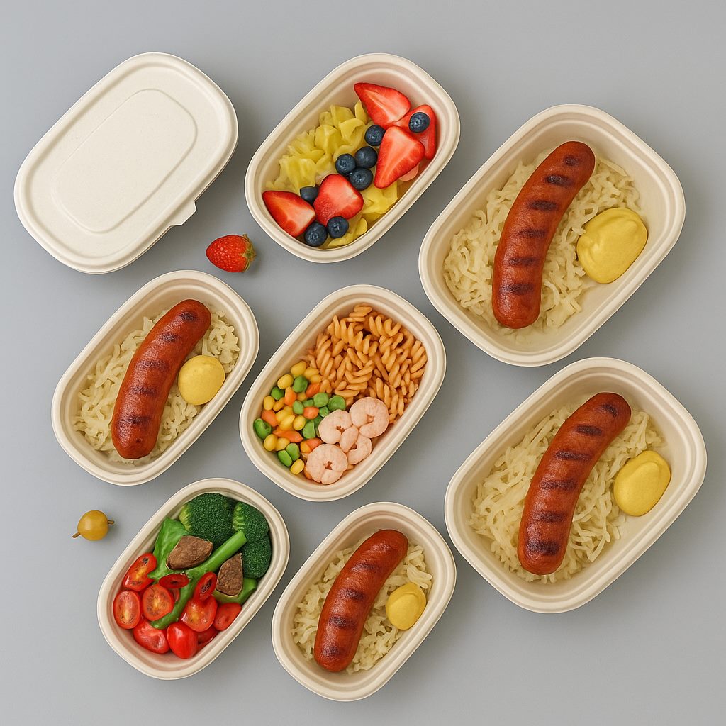 bagasse bratwurst packaging