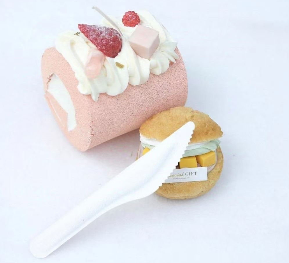 bagasse knife – durable biodegradable sugarcane knives for catering & takeaway