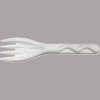 bagasse fork – compostable sugarcane disposable forks for eco friendly dining