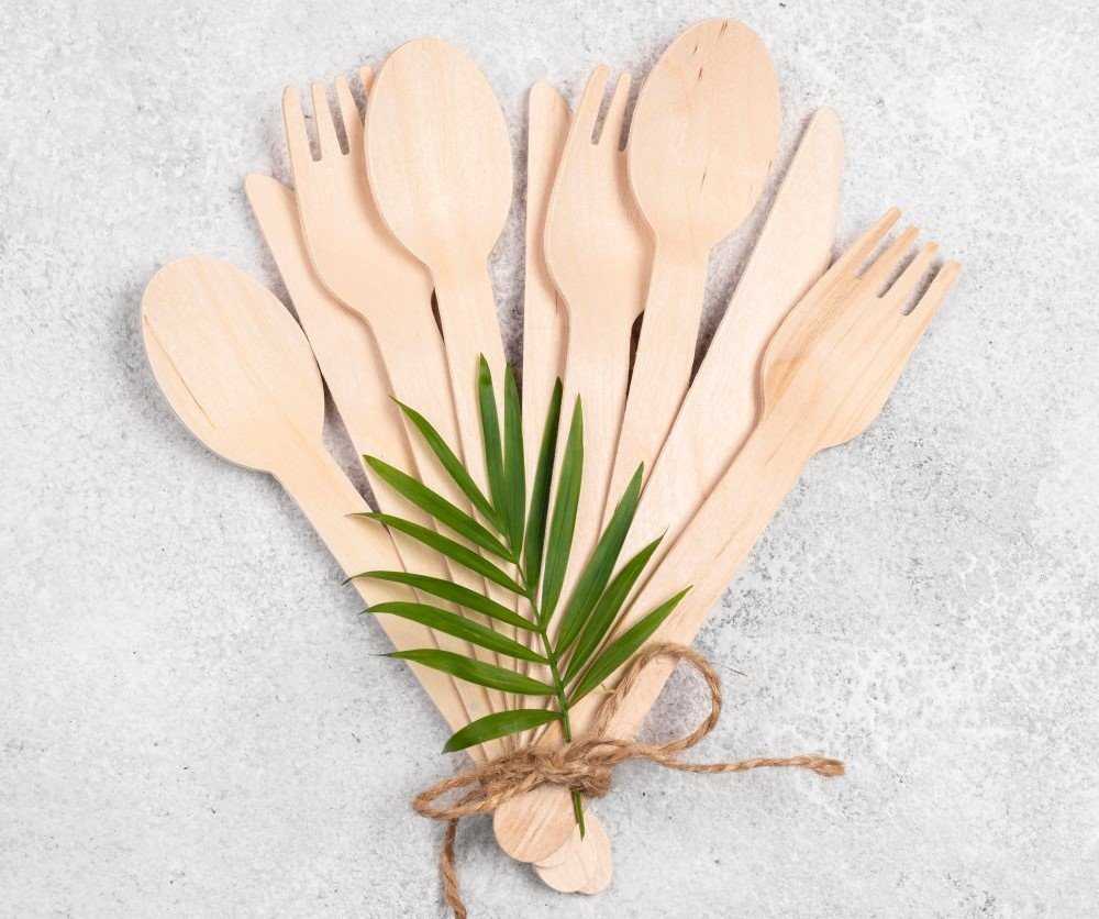 wooden cutlery