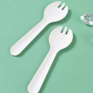 bagasse spork – biodegradable sugarcane sporks for catering & takeout