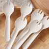 bagasse spork – biodegradable sugarcane sporks for catering & takeout