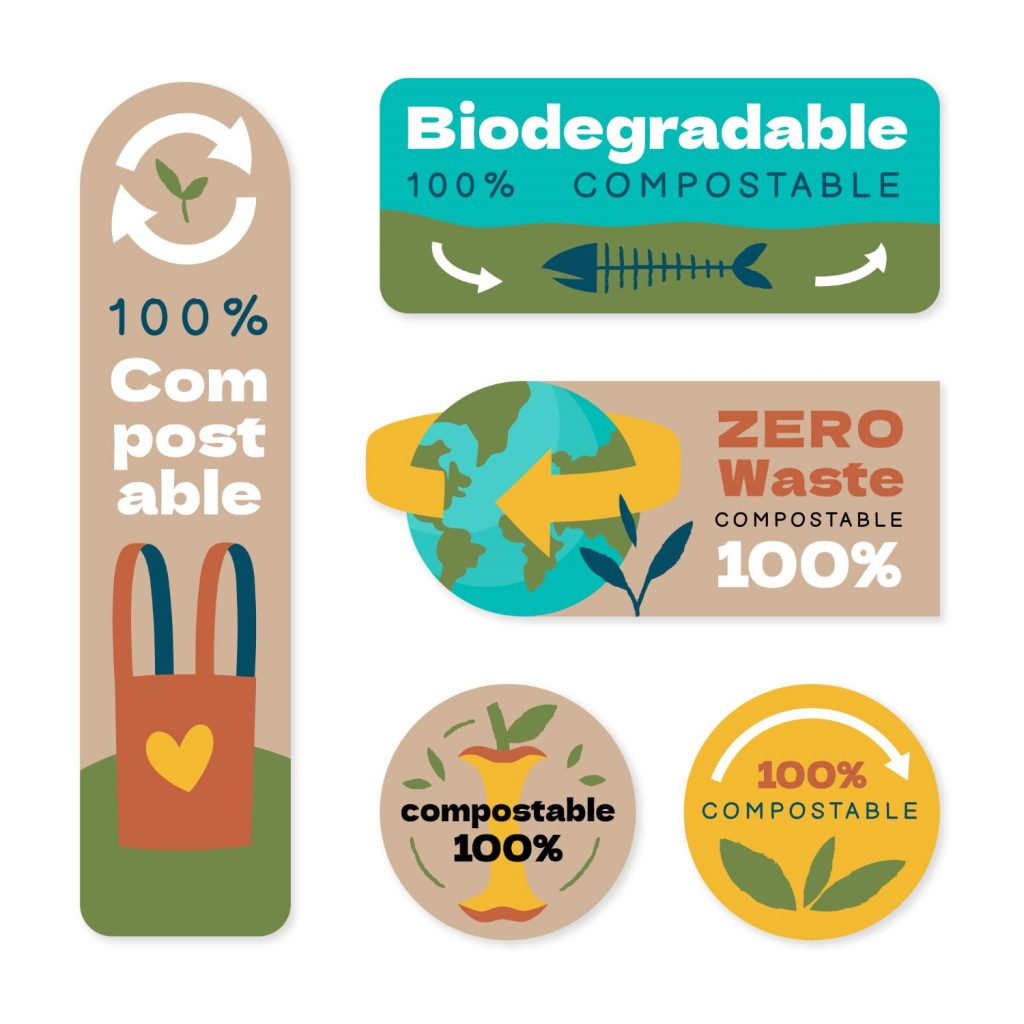 biodegradable label