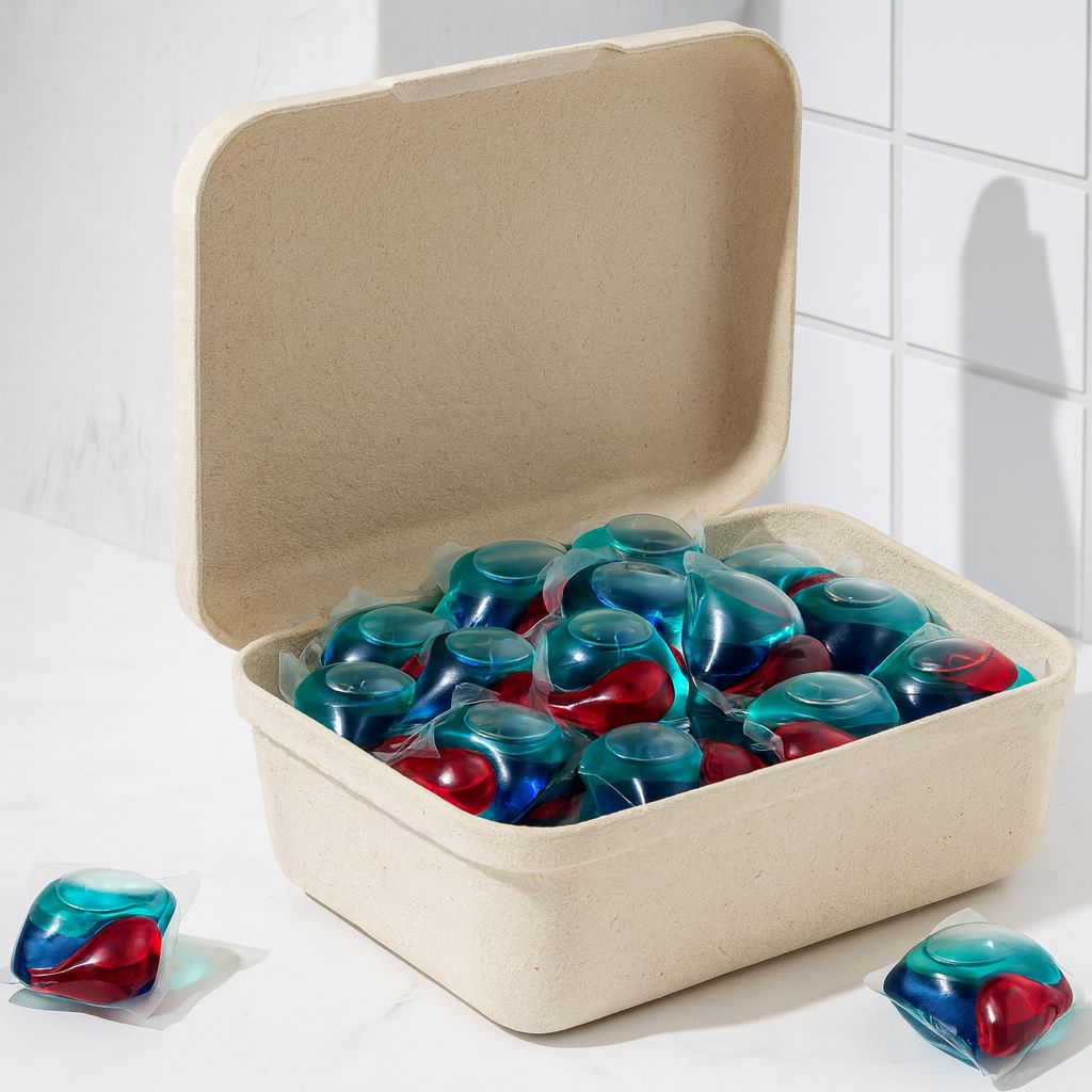 eco friendly laundry pod packaging
