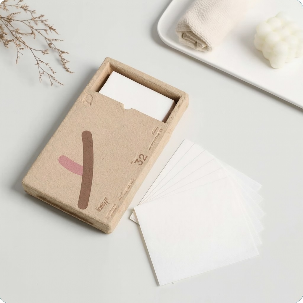 sugarcane pulp laundry sheet packaging