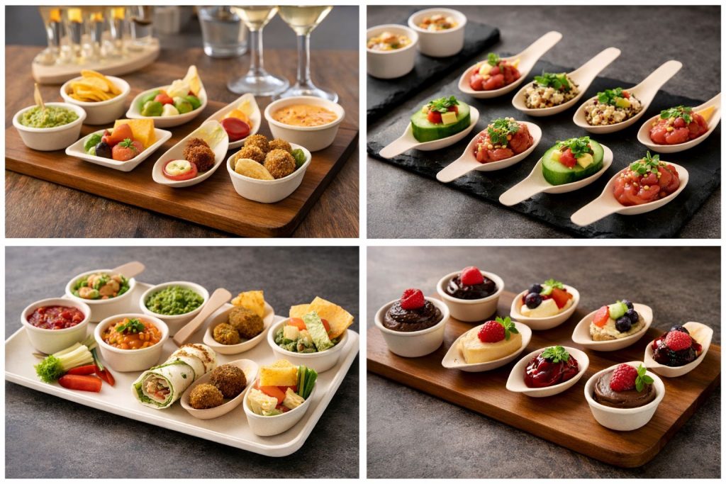 mini serving dishes