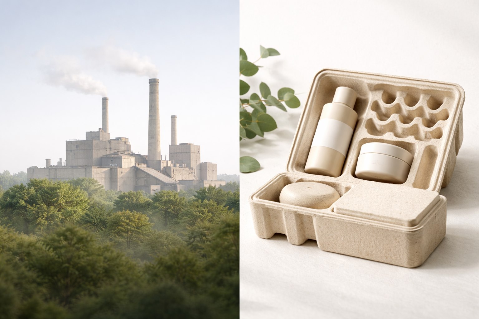gaint factory vs custom pulp molded packaging