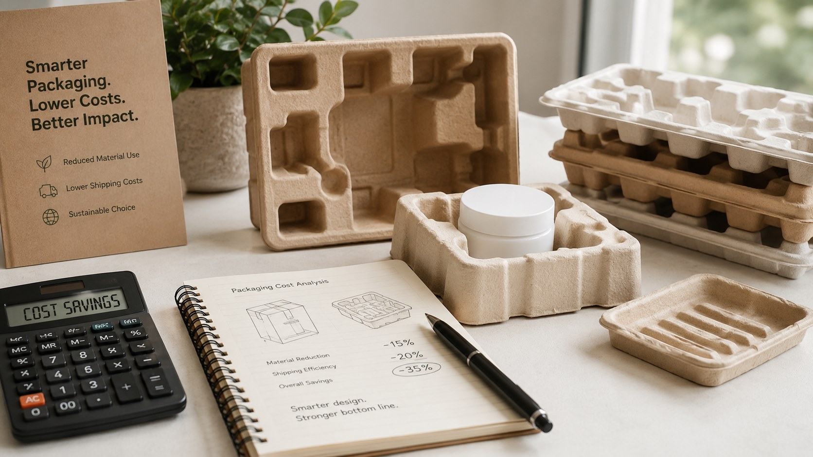 cost saving strategies for custom molded pulp packaging