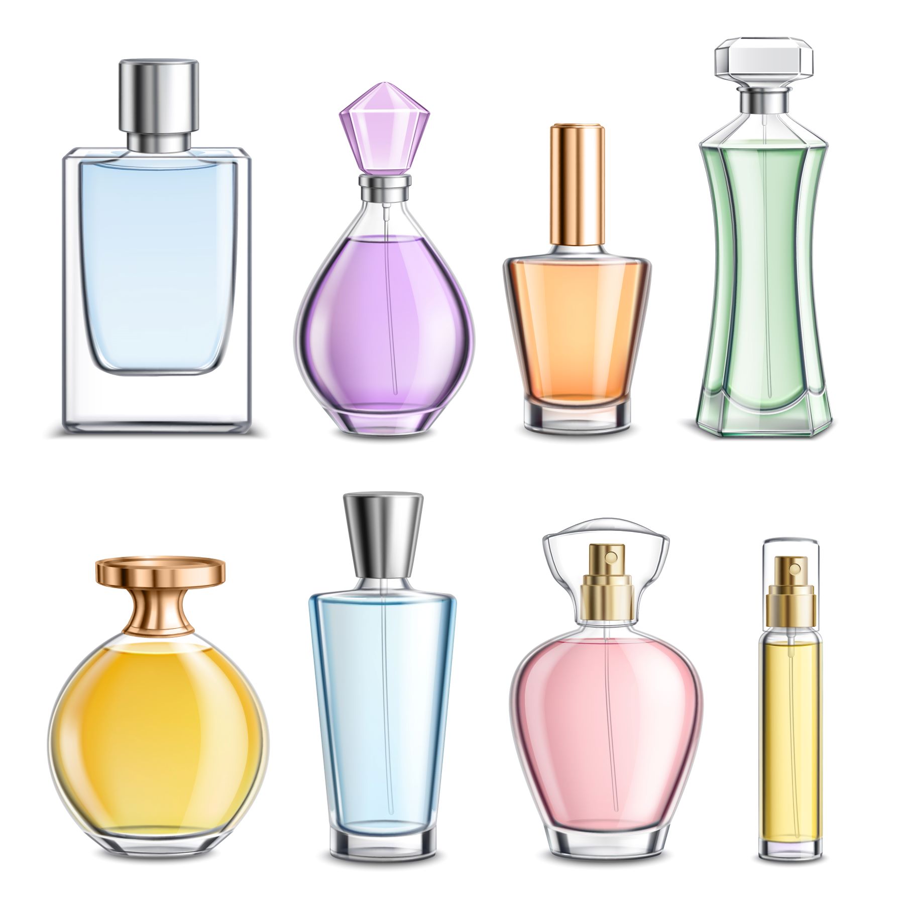 perfume bottles