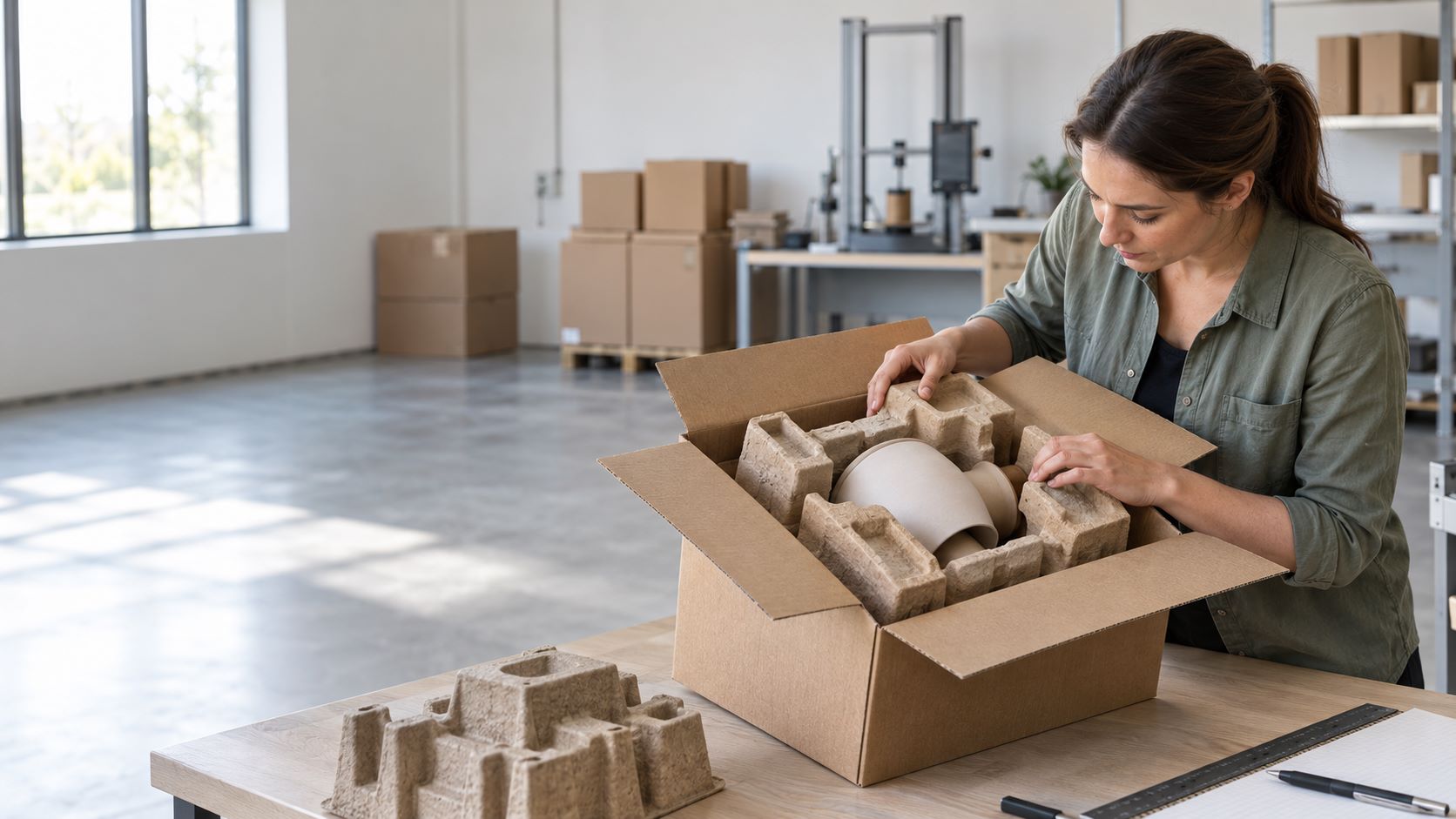 molded pulp packaging tests before mass production